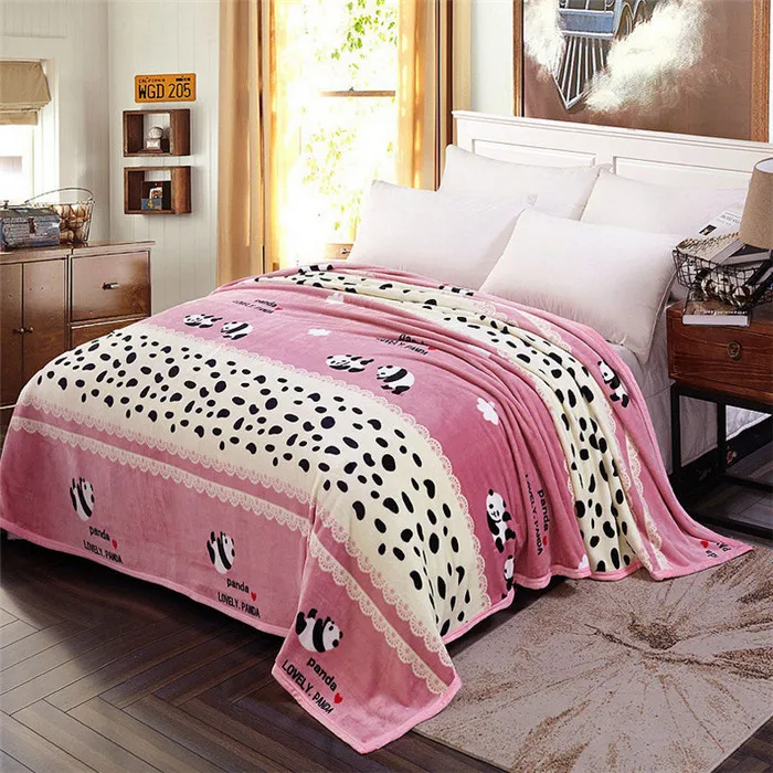 
Wholesale 100% polyester printed flannel baby blanket polyester bed spreads flannel bath sheet fleece blanket rug 