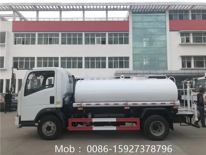 3000-15000 liter water tank sprinkler high pressure water cannon truck