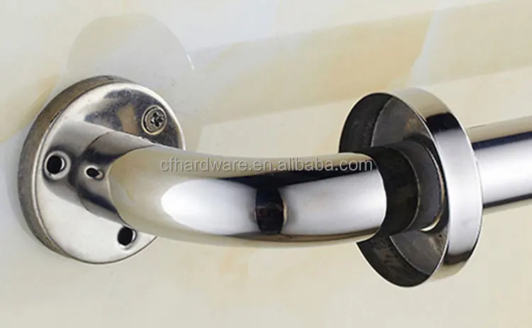 SS grab rail hotel bathroom grab hand rail public toilet hand rail