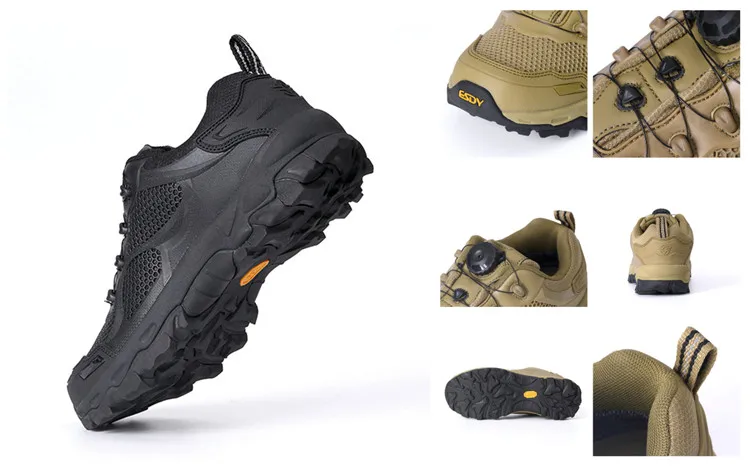 3-Colors ESDY Wear Resisting Tactical Hiking shoes