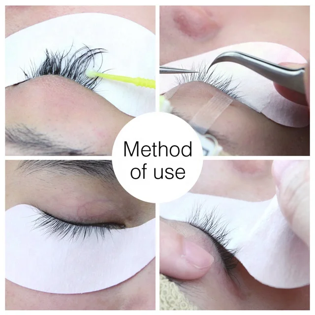 Wholesale Custom Logo  Moisture Tighten Hydrogel Eye Patch Under Gel Pads For Lash Extensions