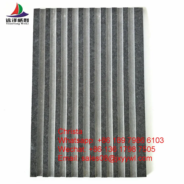  Высокая плотность сквозь цветное волокно цемент фасадная панель облицовка