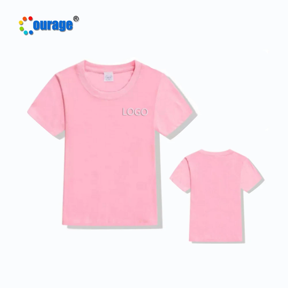 Comfortable Spandex Short Sleeve Children T-shirt With Custom Logo