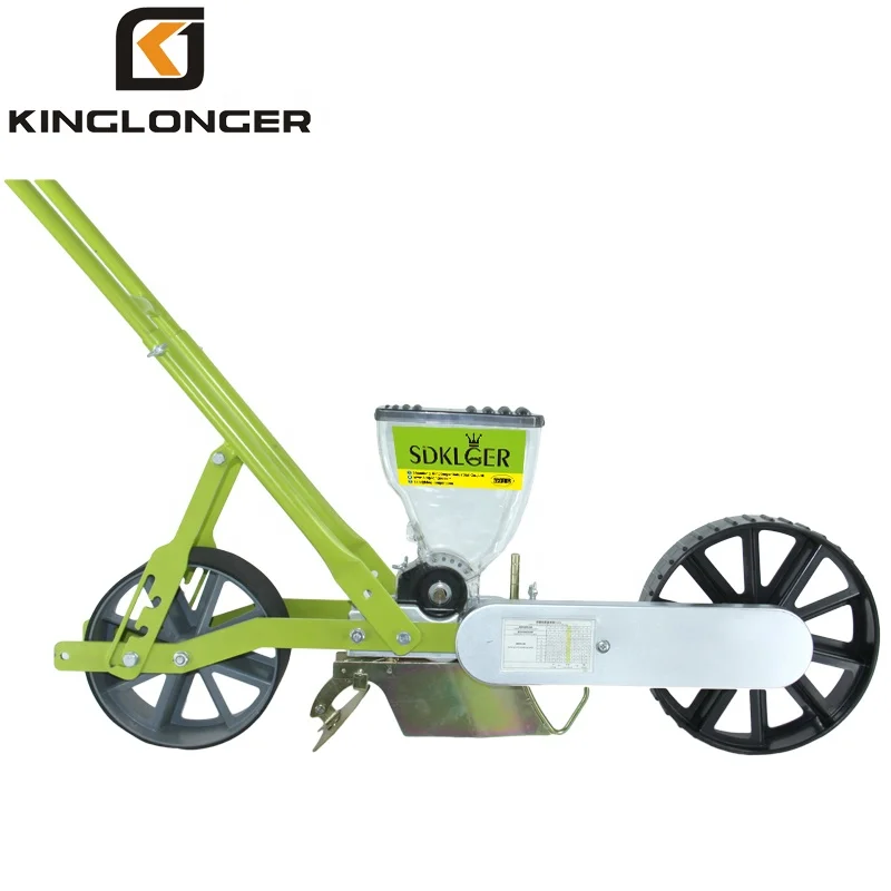 hand push radish vegetable seed planter