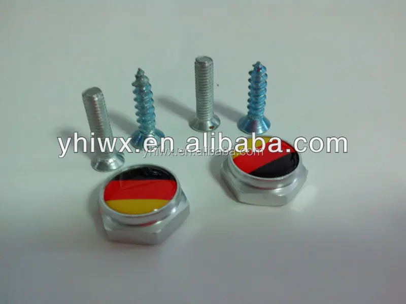 Алюминиевые болты для номерного знака