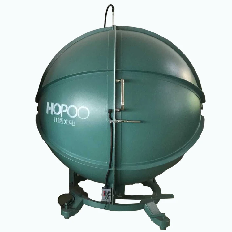 0.3m 0.5m 1.0m 1.5m 1.75m 2.0m  Integrating sphere with cabinet