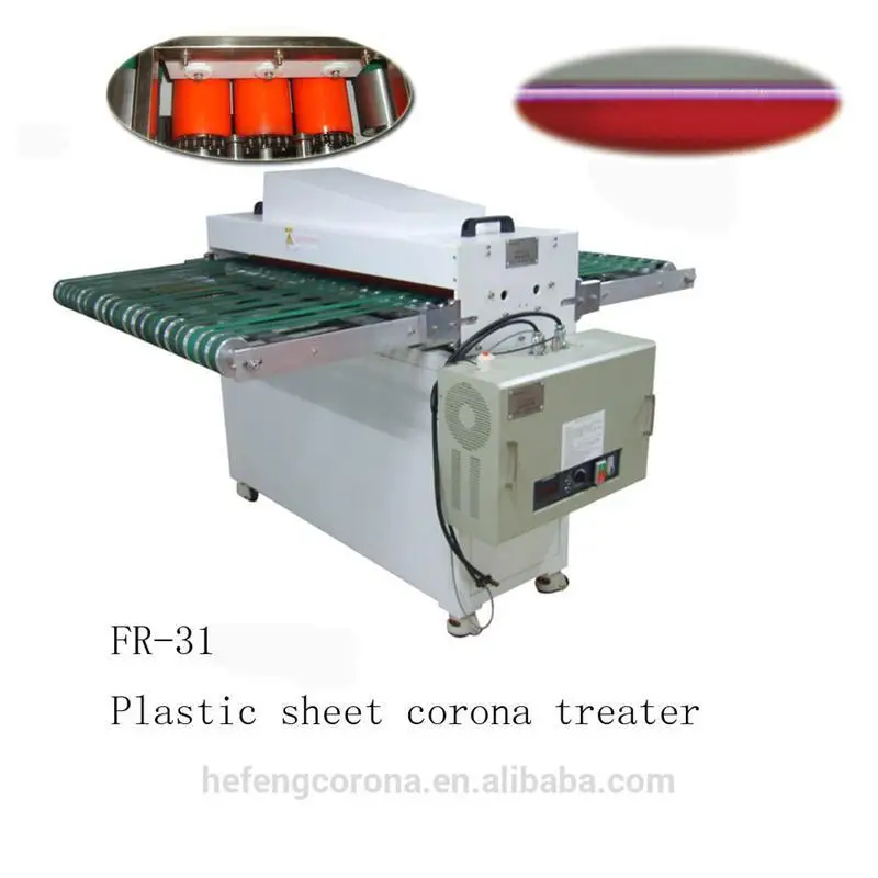 Пластиковый ПЭТ трафаретная печать поверхностного натяжения, машина для обработки коронавируса, предварительная обработка
