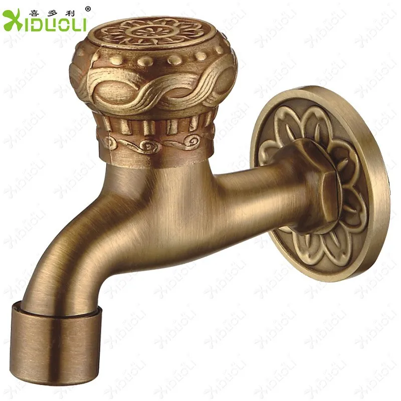 Латунный античный кран для стирки, латунный античный кран для стиральной машины