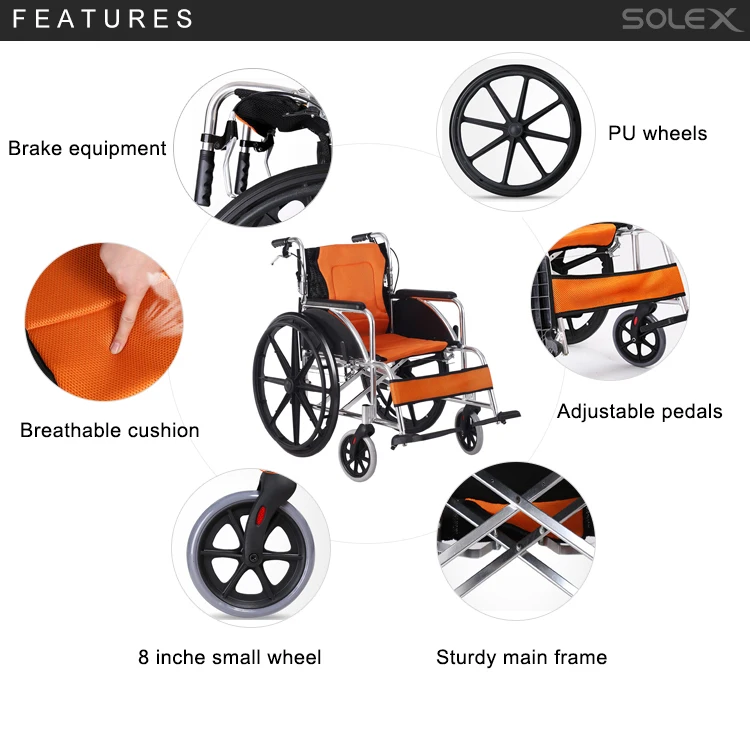 Elderly care products  Latest Designs Manual Hospital active wheelchair