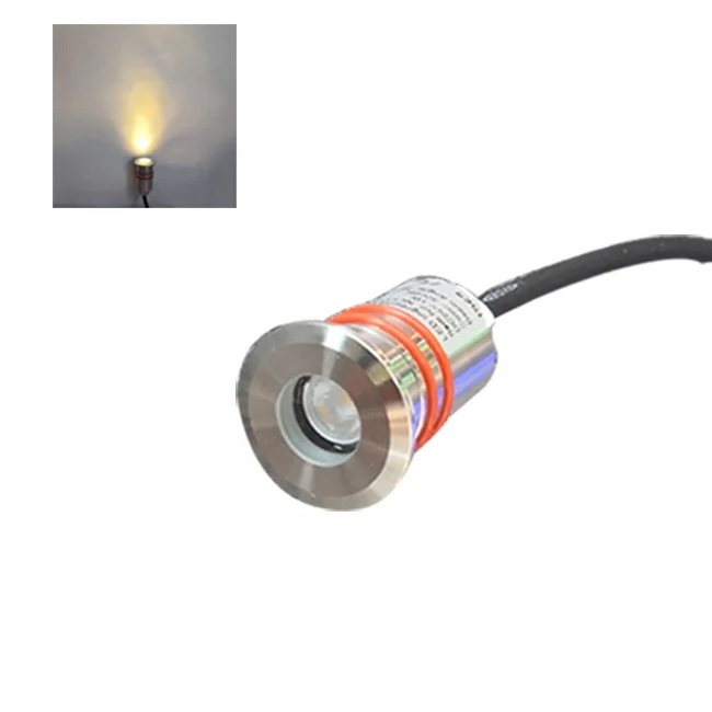 Хит продаж, подводный мини-светильник Rgb IP67 304ss 1 Вт