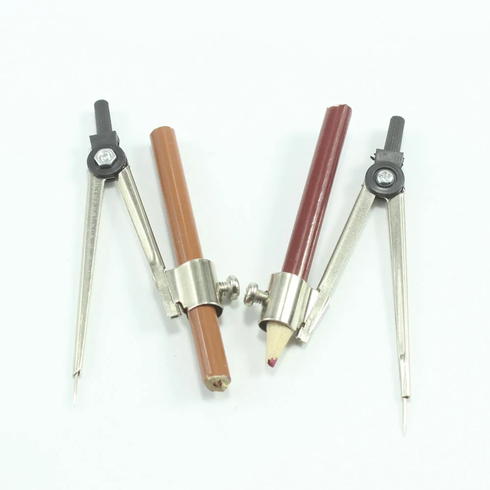 Hot sale single metal compass with pencil