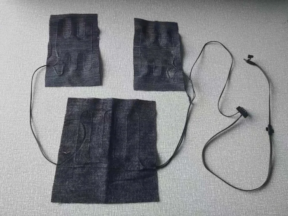 Li-Ion Charging Three heating levels heating pad for garment heating system