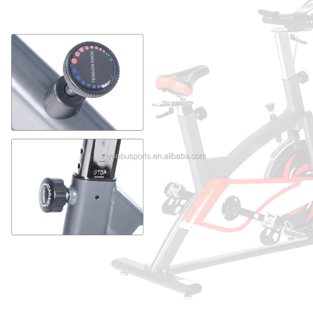 
Commercial Indoor Cycling Bike Professional Speed Bike Silent Belt System YB-S4000 with 20KG Flywheel Weight Loss Machine 