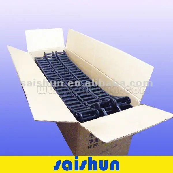 CNC Flexible Nylon Plastic Track PA66 Towing Drag Chain