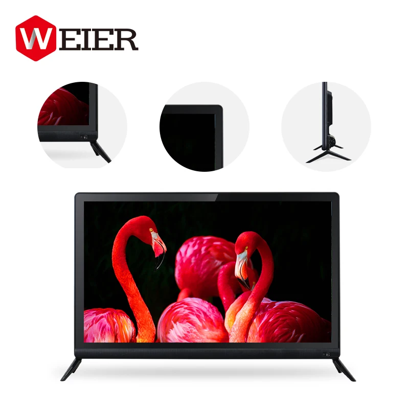 On Line Spring Festival Weier New Design  Slim Smart 27 Inch Manufacturer 4k LED TV Price