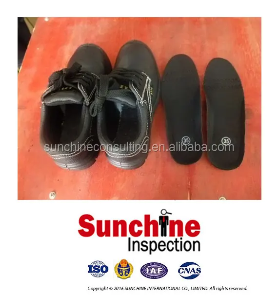 Safety Shoes Inspection Services in Shenzhen, Footwear Third Party QC Services in Shenzhen
