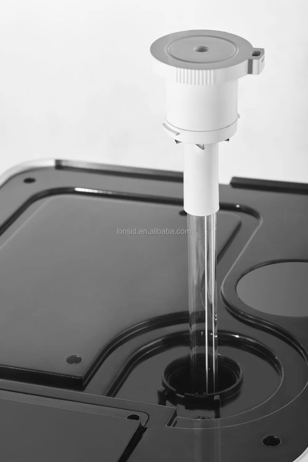 LONSID Brand  CB&CE Certification Smart TFT Display Bottle FREE Tabletop Hot and Cold Mini Water Dispenser with built-in Filter