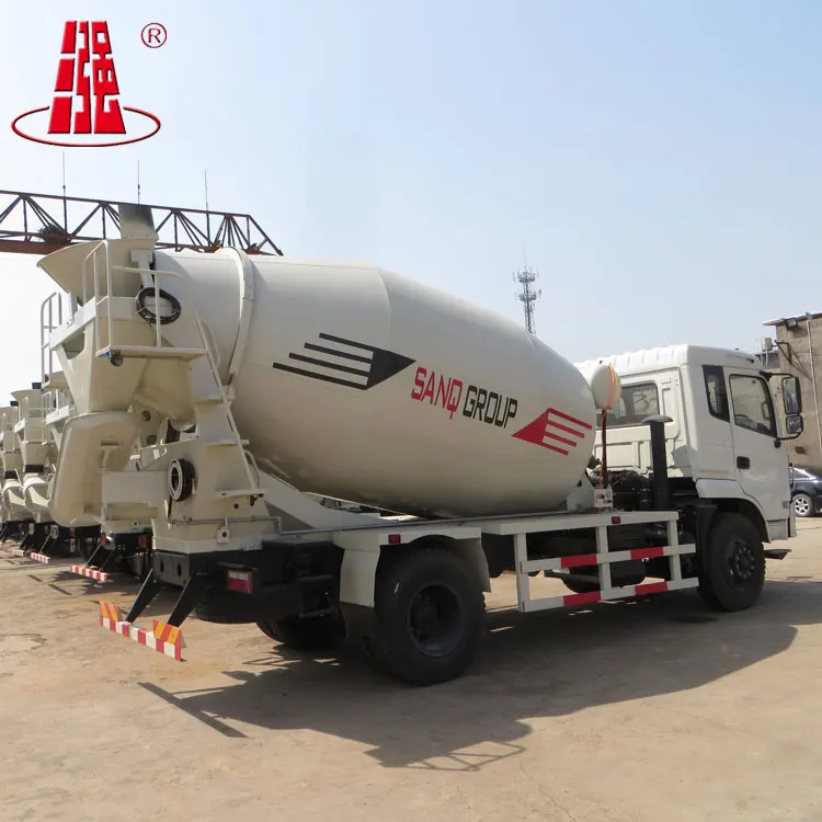 Factory price 6m3 concrete mixer truck with good quality