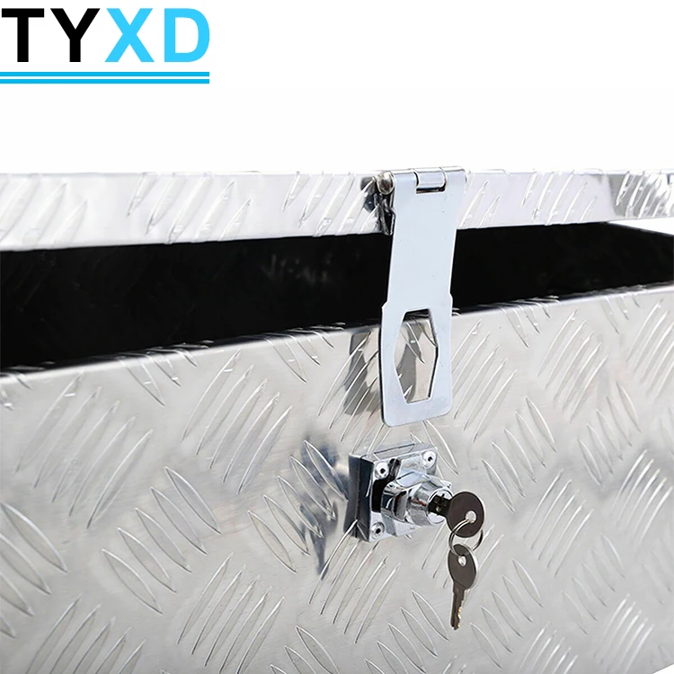 Aluminum Truck Pickup Underbody Underbed Tool Box  Storage Tool Box Aluminum Tool Box