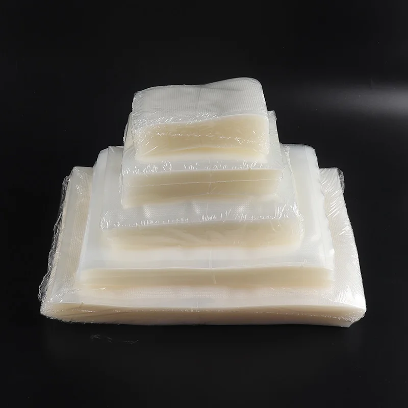 wholesale cheap eco friendly pe nylon plastic clear vacuum packaging bags for food