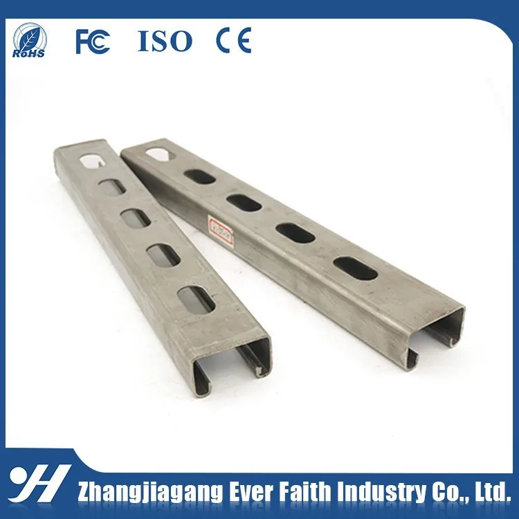 Wholesale Galvanized High Quality China Promotion Galvanized Steel with Channel, Light Sensor Channel Steel