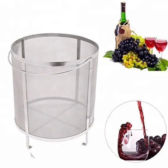 300 400 Micron Stainless Steel Beer Brewing Filter Grain Basket
