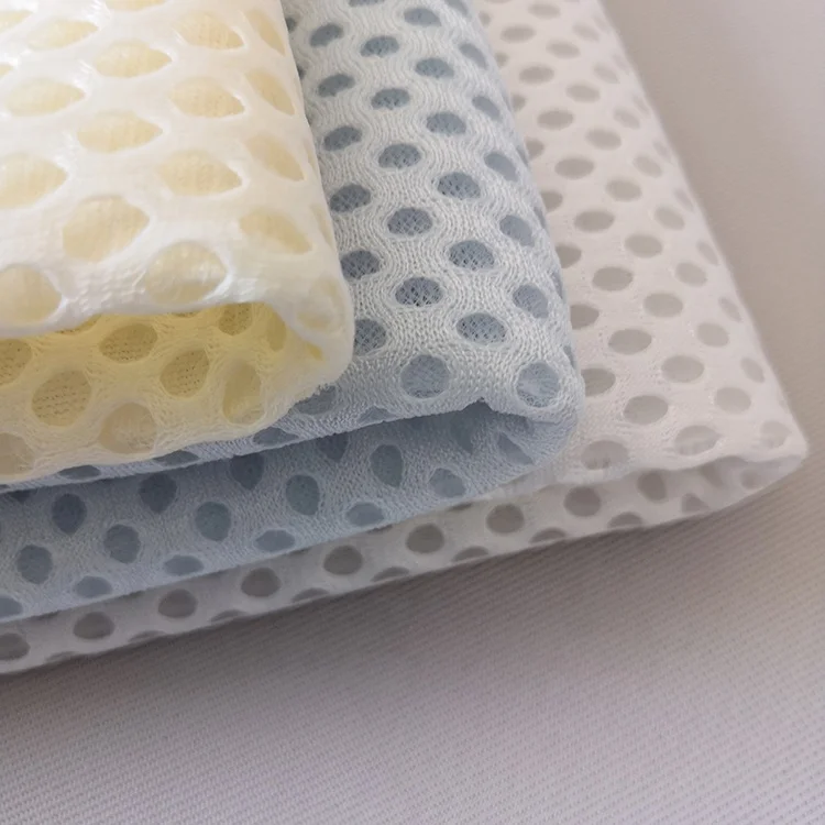 thin durable 3d sandwich mesh fabric for make seat  Stroller mat car seat cloth bag pillows  hats cushions pad   sneaker