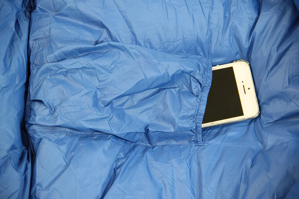 OEM ULTRALIGHT UNDYED 95% WHITE GOOSE DOWN 800 FP MOUNTAIN CAMPING HIKING MUMMY SLEEPING BAG