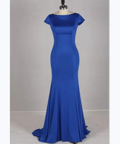 Cheap Royal Blue Bridesmaid Dress Lace Backless Long Sexy Mermaid Evening Dress 2016 Supplier