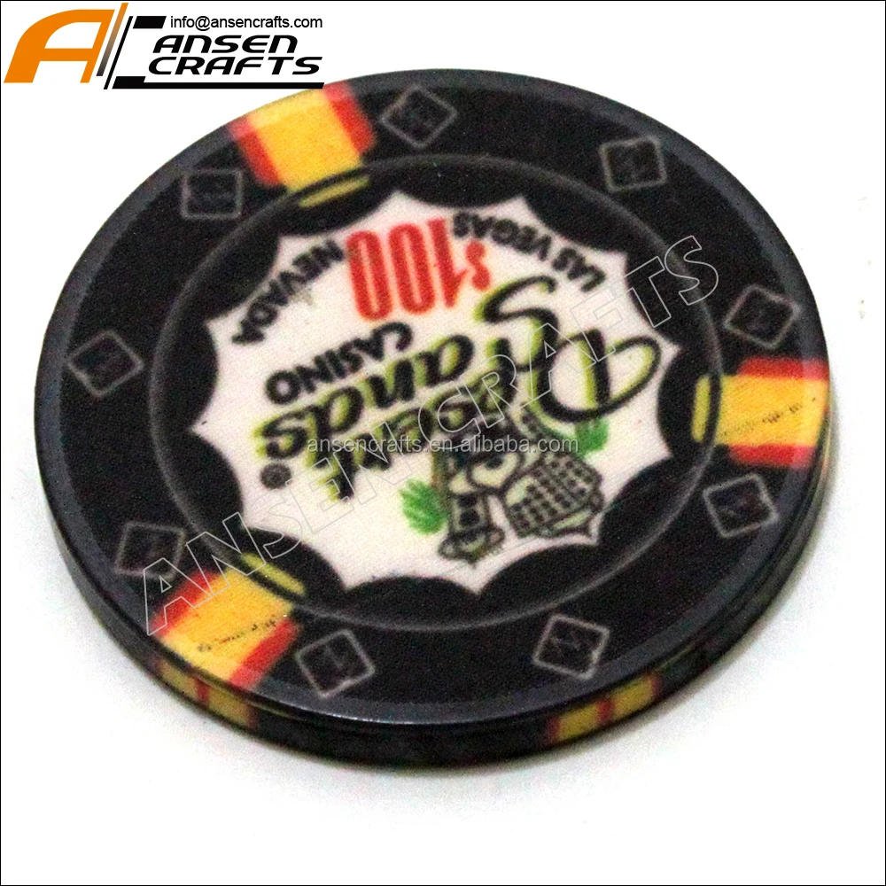 2018 lovely unique gambling metal poker chip