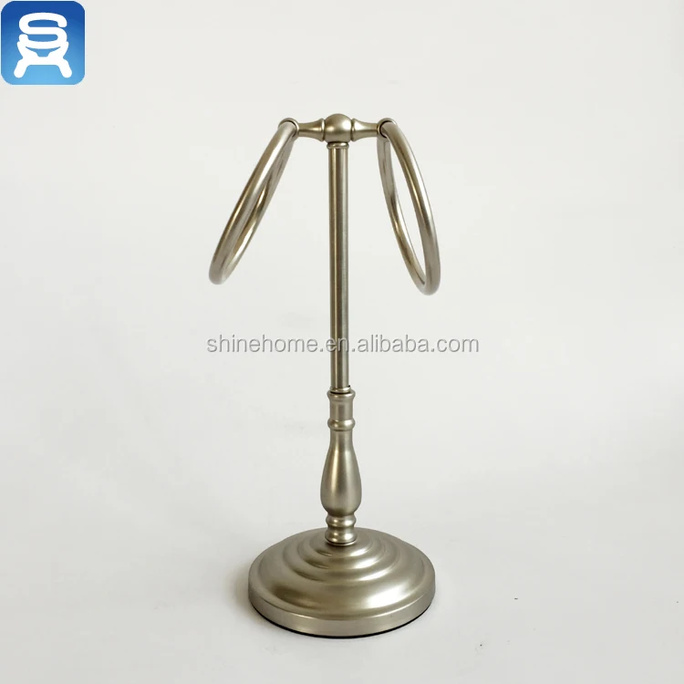 Лидер продаж, аксессуары для ванной комнаты, металлическая стойка для полотенец в стиле S, держатель для полотенец, никелированный