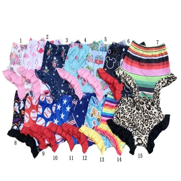 
Many choices knitted newborn infant cotton diaper cover shorts bloomers baby boy girls ruffle bloomer 