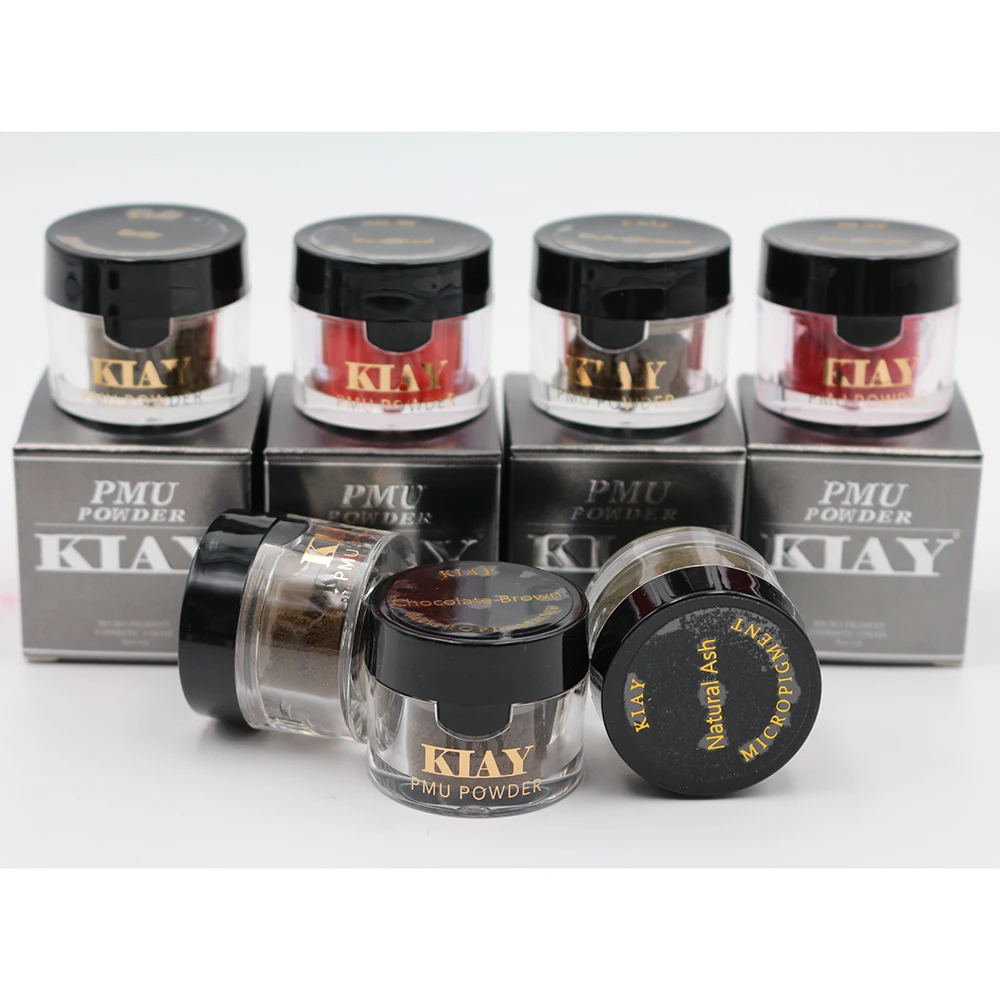 Kiay pure plant extract tattoo permanent makeup tattoo microblading powder pigment