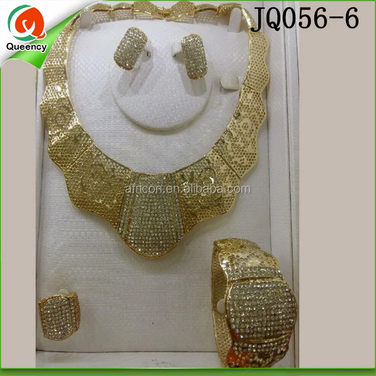 dubai gold jewelry set gold plated jewelry sets jewelry manufacturer in china JQ056-7