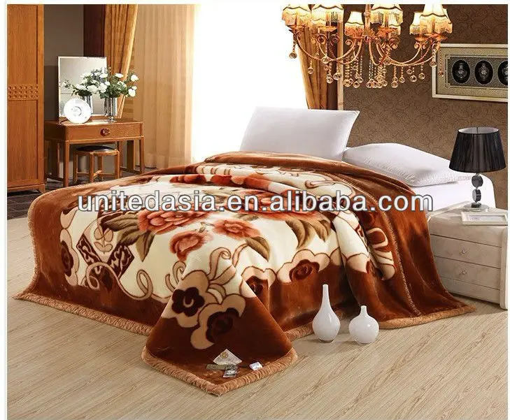 
 Супер мягкое одеяло raschel из полиэстера  