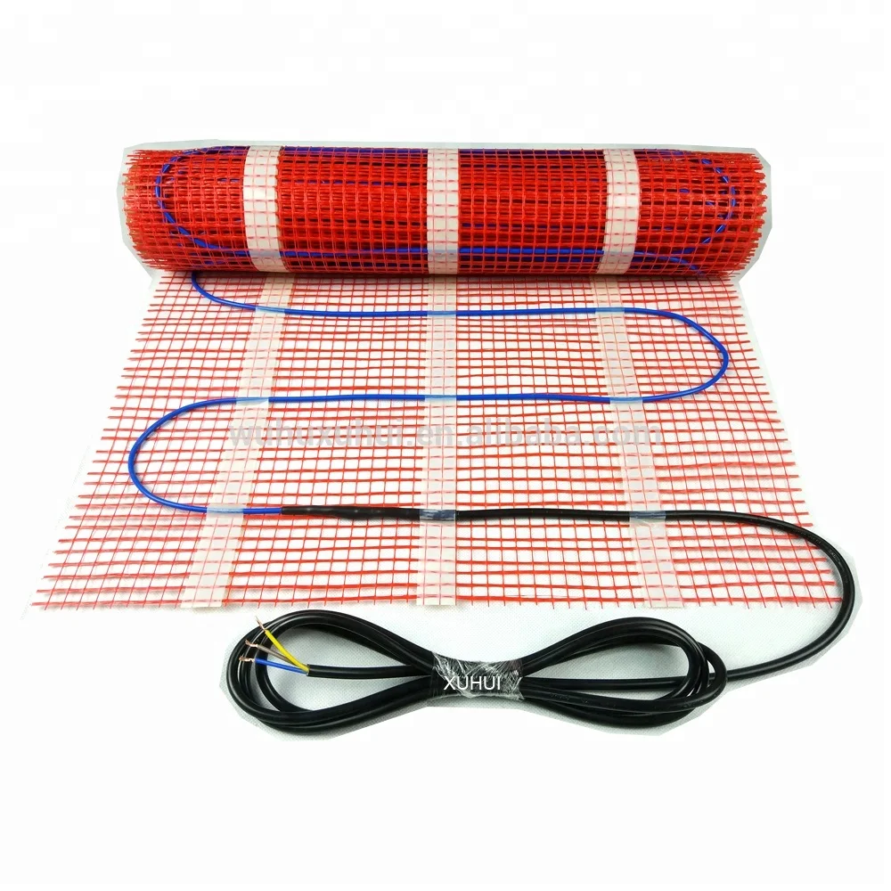 Electric floor heating mat FHMT with twin conductor