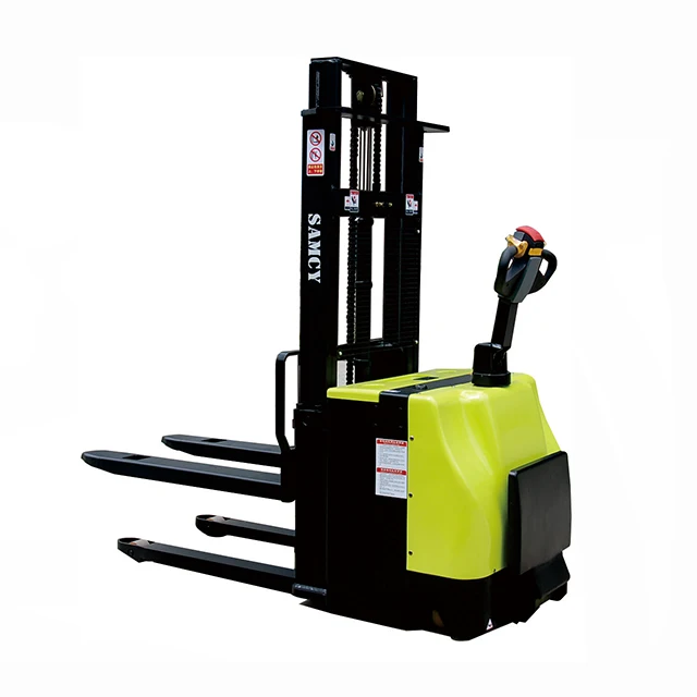 Full Electric Pallet Stacker 1t 2t 3t Electric Stacker Machine Electric Lift Stacker
