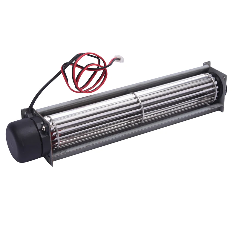 coolcom high quality large air value dc tangential blower fan for oven or fireplace