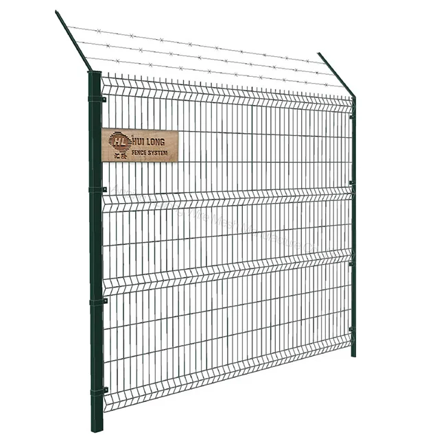 Popular welded wire mesh fence used wrought iron fencing for sale