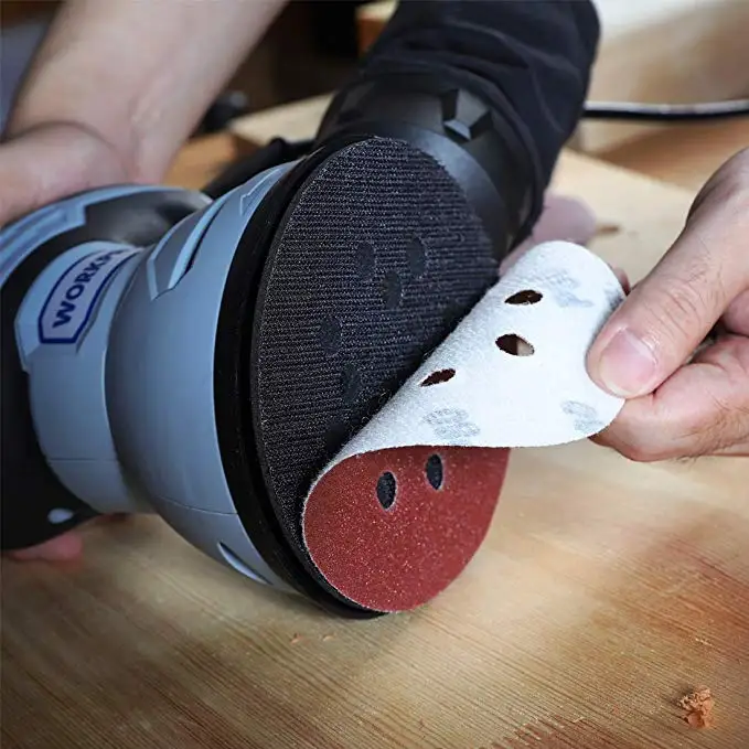 
5/6/7 inch 125/150/180 mm sanding discs pads for sanding grinder hook and loop pad quick change grinding abrasive sanding disc 