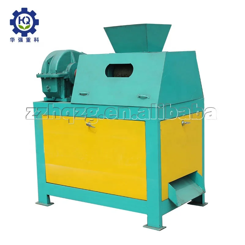 good quality double roller granulating fertilizer press granulator for compound fertilizer production