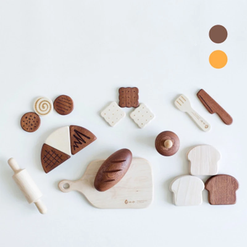 
MoXiaoXiao Wooden Playhouse Toy,Wooden Baking Toy 