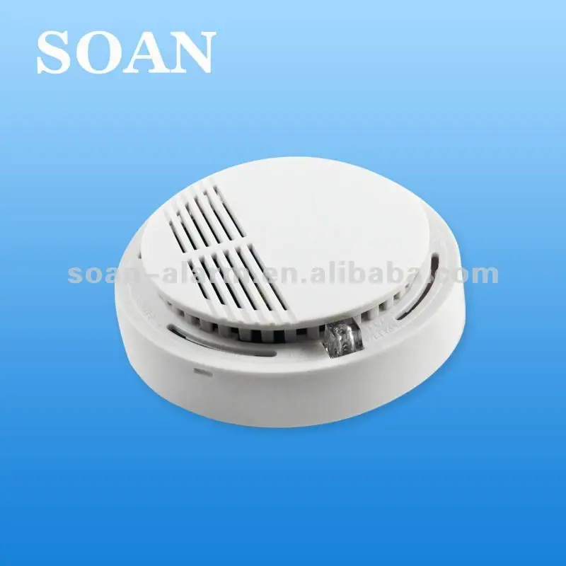 беспроводной детектор дыма/датчик: фотоэлектрический дымовой, потолочный тип дымовой пожарной сигнализации