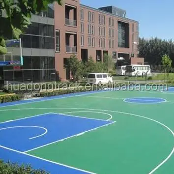 
sports prefabricated rubber flooring material basketball court 