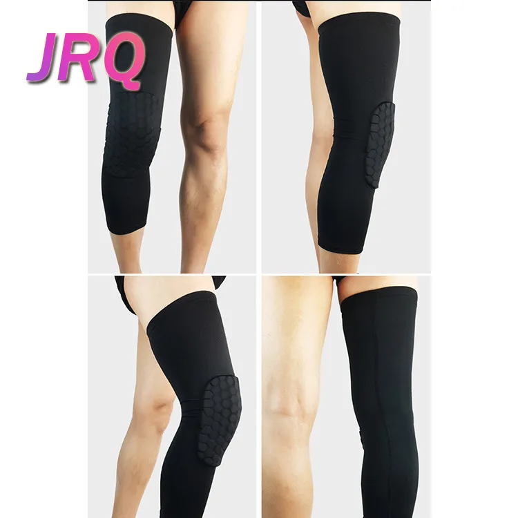 Honeycomb Knee Pads Hexpad leg sleeves for basketball youth For Protective Support Guard