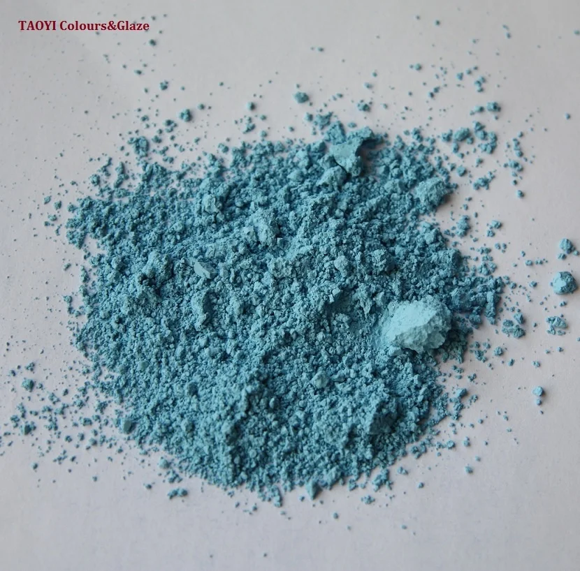 
water blue china paint color pigment for glass 