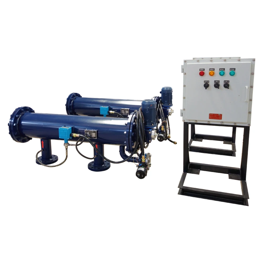 150 micron mesh screen automatic Suction self cleaning filter to remove solid for cooling water