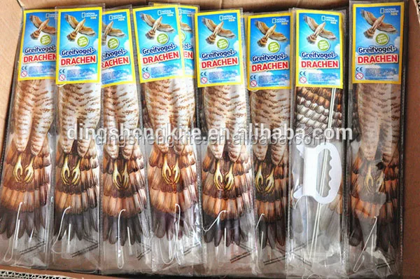 Manufacturer plastic hawk kite flying plastic eagle kite