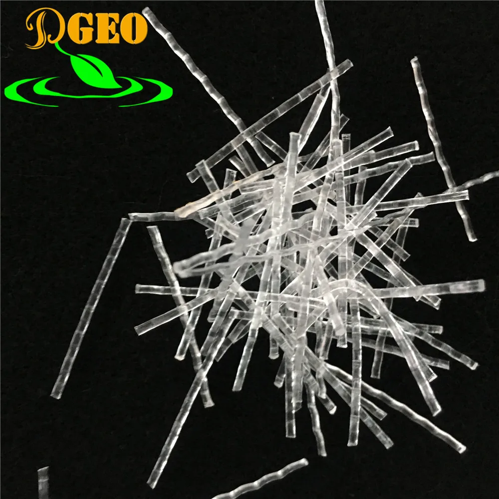 Polypropylene Synthetic polymer  Fiber for Construction