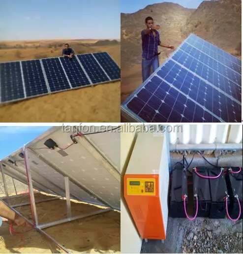 special design kit solar power system panel 5kw 1kw 2kw 3kw 4kw 5kw solar power system home kit(on grid can working in Africa market)